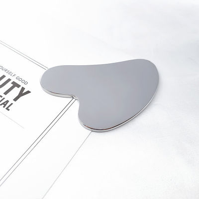 Körper Muskeln Herz Form Edelstahl Metall Gua Sha Schrauben Guasha Brett Gesichts-Spa Massager Meridian Massage Hautpflege Schönheitssalons Werkzeug