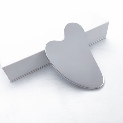 Körper Muskeln Herz Form Edelstahl Metall Gua Sha Schrauben Guasha Brett Gesichts-Spa Massager Meridian Massage Hautpflege Schönheitssalons Werkzeug