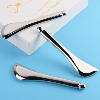 Edelstahl Gua Sha Massage Wand 304 Guasha Stick Metall Löffelform für Gesichts- und Körpermuskeln Massage