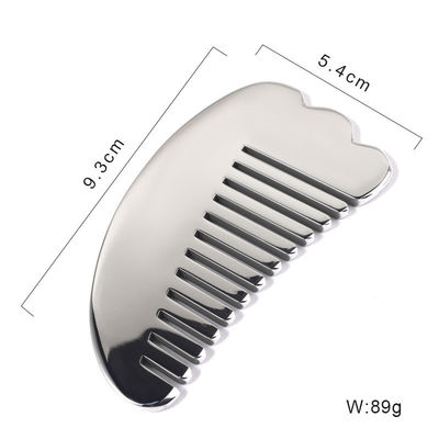 Bestseller Edelstahl Gua Sha Kopfhaut Massage Kamm Guasha Stein Kopf Massager Haar Gesundheitspflege Salon Schönheit