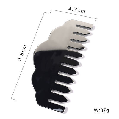 Bestseller Edelstahl Gua Sha Kopfhaut Massage Kamm Guasha Stein Kopf Massager Haar Gesundheitspflege Salon Schönheit