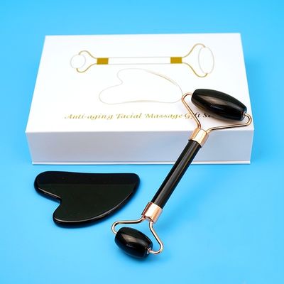 Gesichts-Gua Sha-Roller und Jade-Roller Massagetool für Körpermassage Bereiche Eigenschaften Ausrüstung