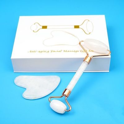 Gesichts-Gua Sha-Roller und Jade-Roller Massagetool für Körpermassage Bereiche Eigenschaften Ausrüstung