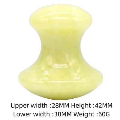Personalisiertes Logo verfügbard Pilzform Schönheitswalze für Gesicht Massager Augen Hals Pflege Handheld Gesichts entspannende Werkzeuge