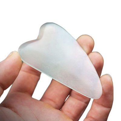 Massagetools Körpermassage Neuer Stil Jade Gua Sha Tool reines natürliches Jade Guasha Board Personalisierte Jade Guasha Stein Hautpflege Massager