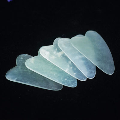 Massagetools Körpermassage Neuer Stil Jade Gua Sha Tool reines natürliches Jade Guasha Board Personalisierte Jade Guasha Stein Hautpflege Massager