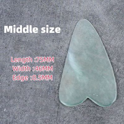 Massagetools Körpermassage Neuer Stil Jade Gua Sha Tool reines natürliches Jade Guasha Board Personalisierte Jade Guasha Stein Hautpflege Massager