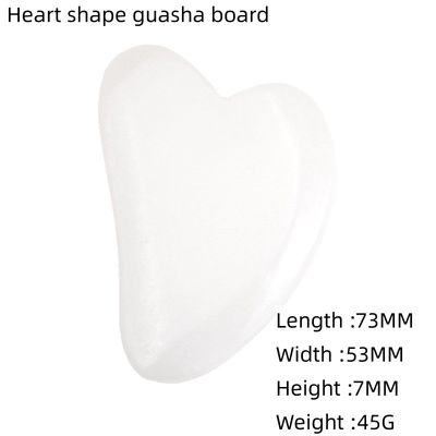 Muskelmassage Afghanische weiße Jade-Rolle und Gua Sha-Set für Körpermassage mit natürlichem Jade-Guasha-Stein