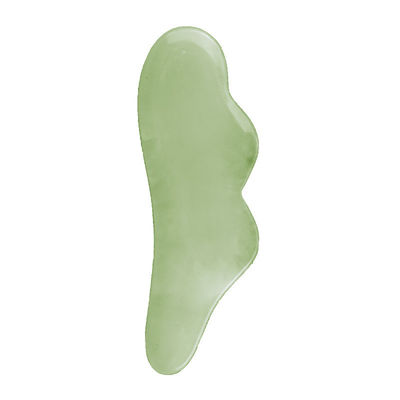 Xiuyan Jade Massage Werkzeuge 100% natürliche doppelseitige Jade Stein Gesichtsrolle für die Stimulation des Blutflusses und die Linderung von Stress