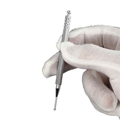 Körpermassage-Ausrüstung Silber Ohrdruck Akupunkturpunkt Massageprobe Ohrdetektor Stift Ohrpflege Gesundheit