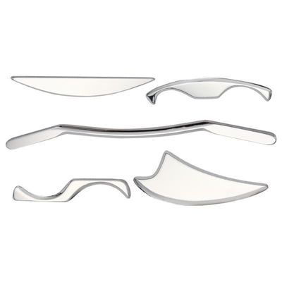 Messing-Massage-Ausrüstung 2024 Edelstahl Gua Sha Long Bar Metall Guasha Schraubwerkzeug für Muskeln und Gewebe