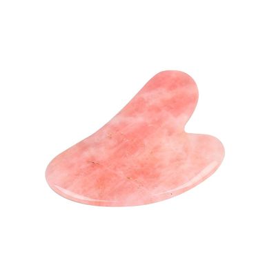 OEM ODM Pink Quarz Gua Sha Set Top-Seller Schönheitsprodukt mit Rose Gesichtsmassager und Massage Schraubwerkzeug