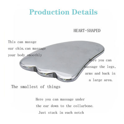 Gesichts-Lymphdrainage Terahertz Gua Sha Massagetool glatt und tragbar für Männer Frauen