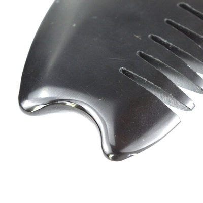 Chinesische Bian Stein Kopfhaut Gua Sha Kamm kundenspezifisches Logo für Kopfhautmassage erhältlich