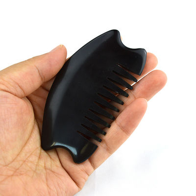 Chinesische Bian Stein Kopfhaut Gua Sha Kamm kundenspezifisches Logo für Kopfhautmassage erhältlich