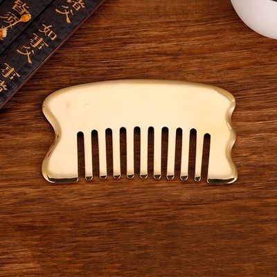 Gold Körpermuskeln Gua Sha Brett Werkzeug für Kopfhaut Massage Kamm Guasha Stein Kopf Massager Haar Gesundheitspflege Salon Schönheitsmittel