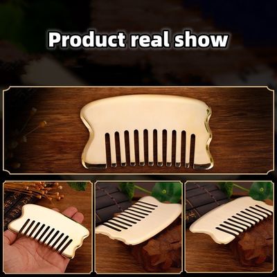 Gold Körpermuskeln Gua Sha Brett Werkzeug für Kopfhaut Massage Kamm Guasha Stein Kopf Massager Haar Gesundheitspflege Salon Schönheitsmittel