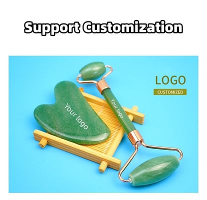 Gesichtsmassager Massagetools Set Gua Sha Board Gesicht Roller Guasha Stein Körper Selbstpflege Spa Anti-Aging Beauty Geschenkbox