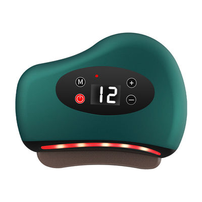 Körpermassage Ausrüstung Intelligente Gesichtsmassage Bianstone Nadel Stein elektrische Schaben-Instrument mit heißem Kompress