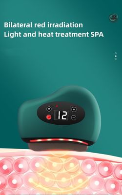 Körpermassage Ausrüstung Intelligente Gesichtsmassage Bianstone Nadel Stein elektrische Schaben-Instrument mit heißem Kompress