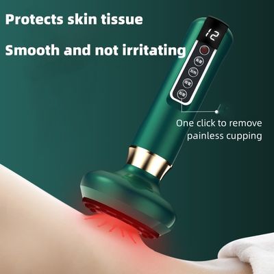 Logo angepasstes Logo verfügbard Handheld elektrische Guasha Cupping Saugmassager für Meridian Behandlung und Gesundheitsversorgung