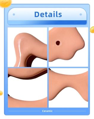 Gesichtsmassager kundenspezifisches Logo erhältlichd Keramik Gua Sha für Anti-Aging und Gesichtsskrabbing Board Massage Tool Board