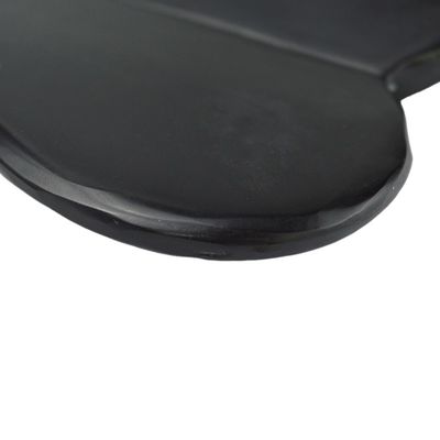 2024 Herzform Natürlicher schwarzer Bian Stein Gua Sha Schrauben Massagetool für Lymphdrainage Muskelmassage Funktion