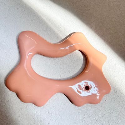 Gesichtslifting Schönheitssalon Ausrüstung Handheld Gua Sha Stein für Muskelmassage