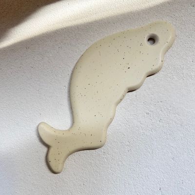 Wirksame Fischform Keramik Massage Gua Sha Schraubwerkzeug für Gesichtsmassager