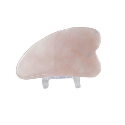 Muskelmassagetool 2024 Rose Quarz Gua Sha Naturkristallhaut Guasha Schönheitsmassager für Gesichtslifting und Anti-Aging