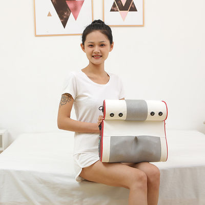 Körper Weiß Rot Portable Halsmassage Heizkissen Hals Schulter Entspannungsmittel Körpermassager Therapie Massagegeräte für 2024