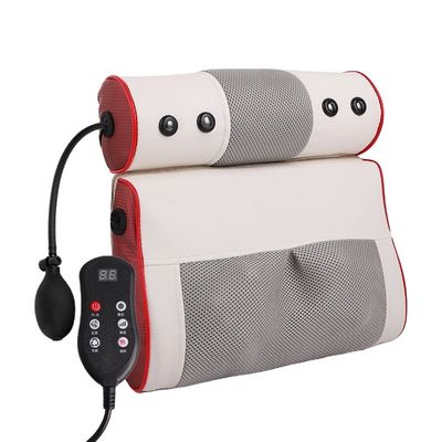 Massageausrüstung 2 in 1 Multifunktionsheizung Kneten Halswirbelsäule Auto Elektro Shiatsu Hals Rücken Massage Kissen