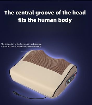 Körpermassage-Kissen für zu Hause manuell mit Draht gesteuert Hals-Massager Hals-Massager Heizung Schulter Hals Taille ganzer Körper