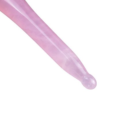 Körpermassage-Werkzeug Rose Quarz Gua Sha Pen verfügbar Logo für Gesichts- und Augenacupuncture Stick