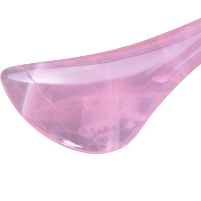 Körpermassage-Werkzeug Rose Quarz Gua Sha Pen verfügbar Logo für Gesichts- und Augenacupuncture Stick