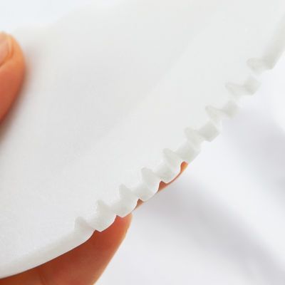 Massagetool Natürlicher Weißer Jade Stein Gua Sha Schraubbrett für Körpermassager Gesichtsschönheit Anti-Aging Hautpflege-Tool