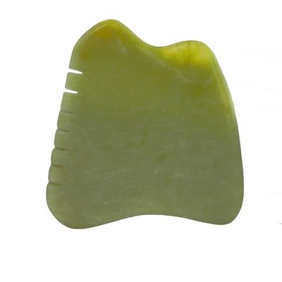 Verabschiedet euch von Muskelspannungen und grüßt die strahlende Haut mit dem Xiuyan Jade Gua Sha Scraping Board.