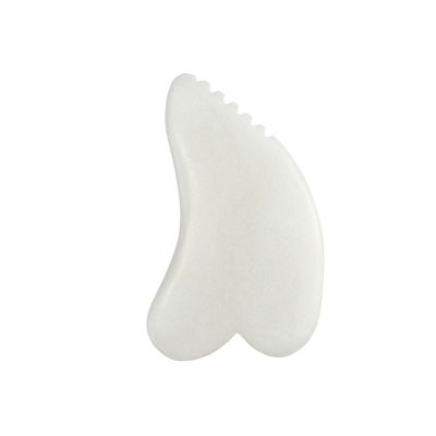 Körpermassager Gua Sha Schrauben Massagetool Weißer Jade Guasha Brett Schrauber Natur Jade Stein