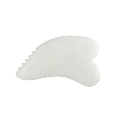 Körpermassager Gua Sha Schrauben Massagetool Weißer Jade Guasha Brett Schrauber Natur Jade Stein