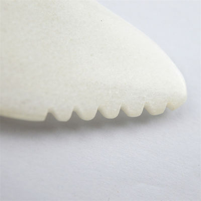 Körpermassager Gua Sha Schrauben Massagetool Weißer Jade Guasha Brett Schrauber Natur Jade Stein