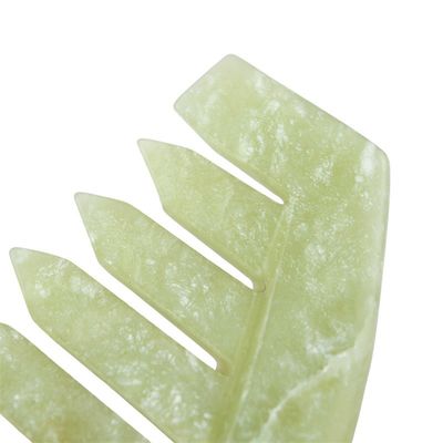Xiuyan Jade Massage Kamm für Gua Sha Schaben Gesicht und Kopf Pflege Entspannung