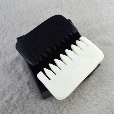 Xiuyan Jade-Kamm Median Scraping Massage-Kamm für Muskelmassage und Natur-Jade-Stein Guasha Kopfkamm