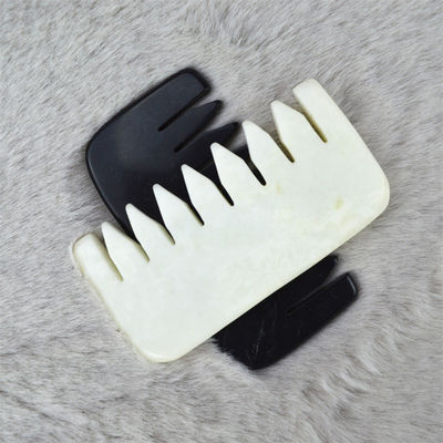 Xiuyan Jade-Kamm Median Scraping Massage-Kamm für Muskelmassage und Natur-Jade-Stein Guasha Kopfkamm