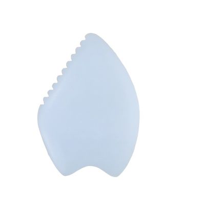 2024 Afghanistan White Jade Gua Sha Scraping Board Customized Logo verfügbar für Muskelmassage und Hautgesundheitspflege