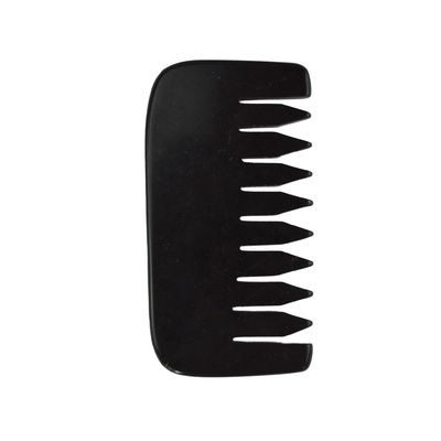 2024 Mini Natural Black Bian Stone Gua Sha Haare Kopfhaut Massage Kamm für Gesicht Körper Schaber Massager Werkzeug