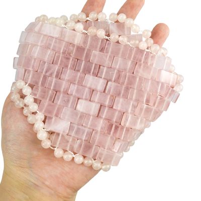 Rose Quarz Jade Maske Massager kundenspezifisches Logo verfügbar Schönheitsmittel für Hautpflege Augenmassage