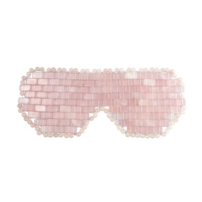 Augenpflege Natürliche Rose Quarz Augenmaske Gesichtsmaske Jade Heilende Kristallstein Anti-Aging Gesichtspflege Gesichtsmassage Werkzeuge