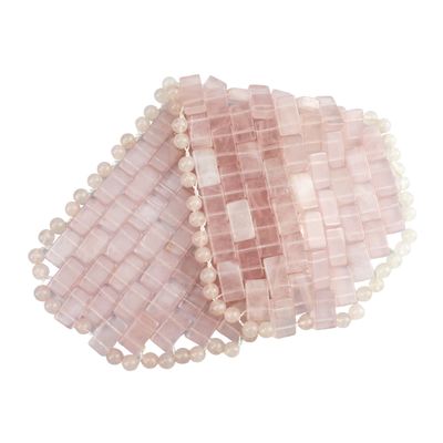 Augenpflege Natürliche Rose Quarz Augenmaske Gesichtsmaske Jade Heilende Kristallstein Anti-Aging Gesichtspflege Gesichtsmassage Werkzeuge