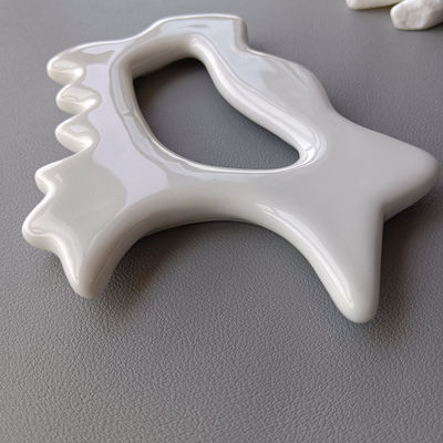 Körper- und Gesichtsmassager für 2024 Keramik Gua Sha Tool Guasha Stone Selbstpflege Spa Gesichtslifting Körper Schlankheitsschrauber