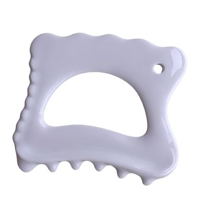Gesichtslifting und Körpermassage mit keramischem Gua Sha Tool Hautverjüngung Spa Tool